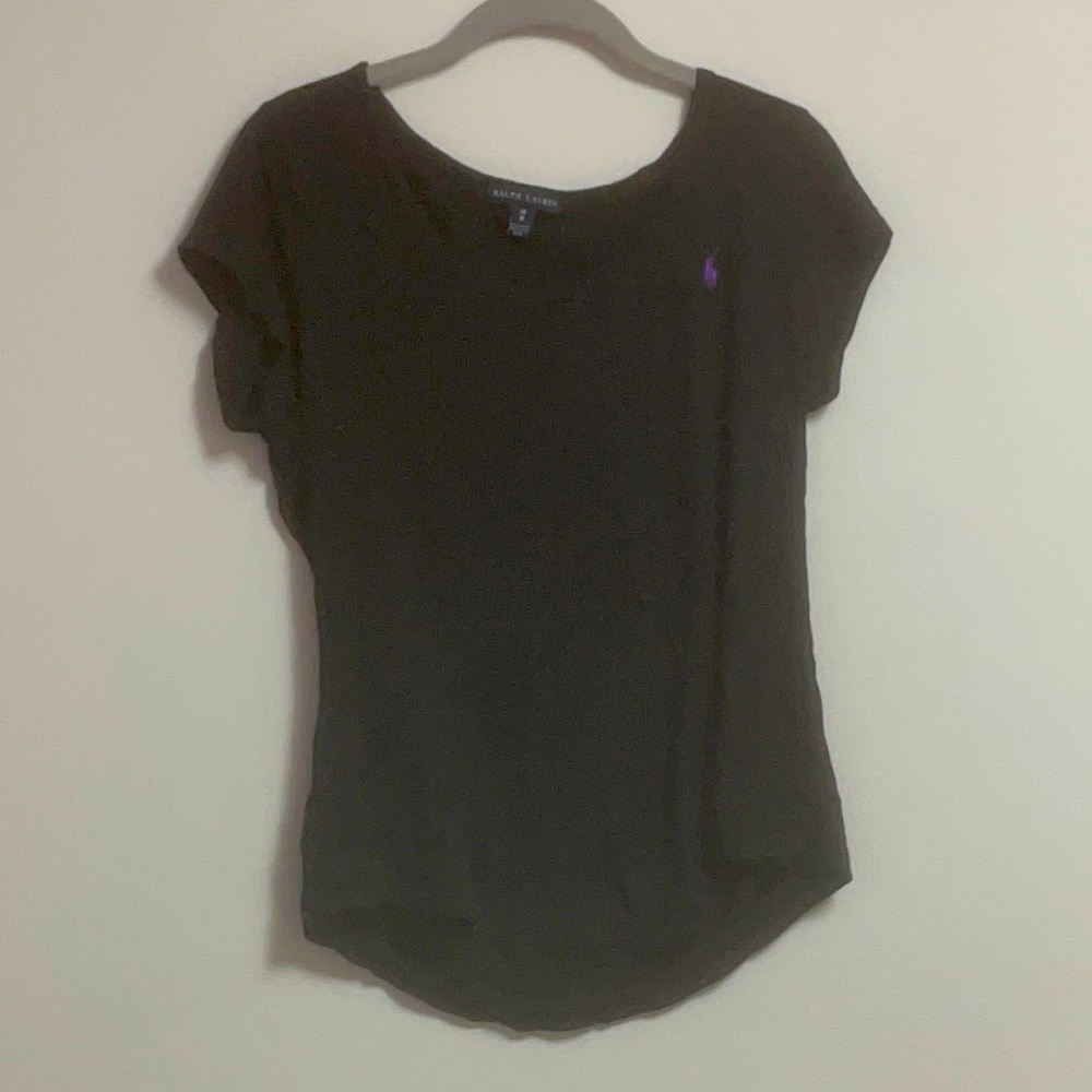 Black polo tshirt